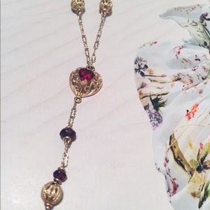 Valentine’s Heart Gold Necklace RP 10K Yellow Gold